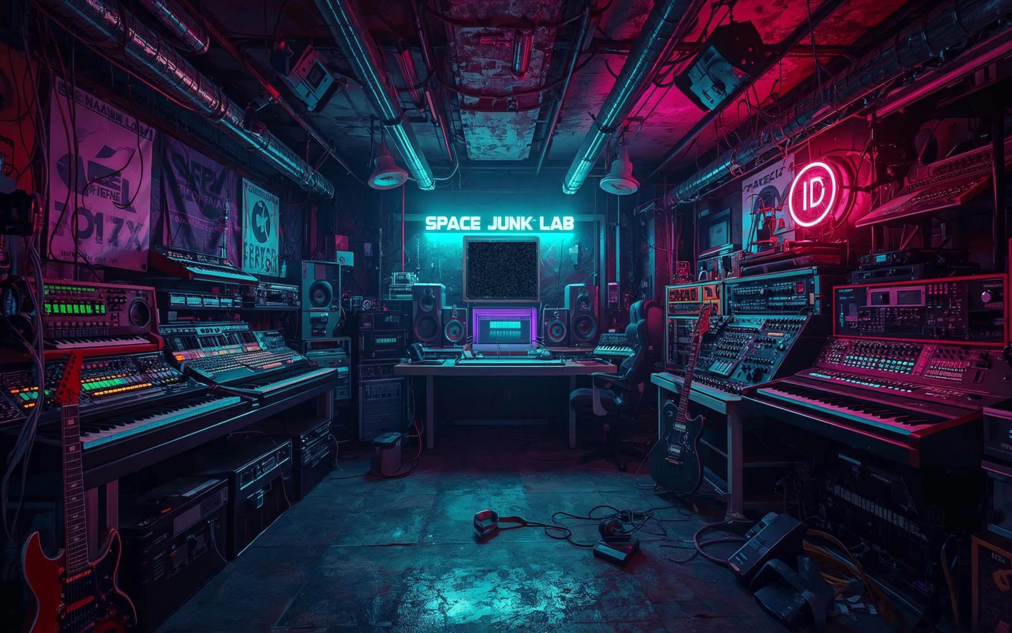 Space Junk Lab banner